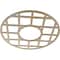 Ekena Millwork O'Neal Wood Fretwork Pierced Ceiling Medallion, Hickory, 26"OD x 9 1/2"ID x 3/8"T CMWP26X26X0375ONHI - alternate 3